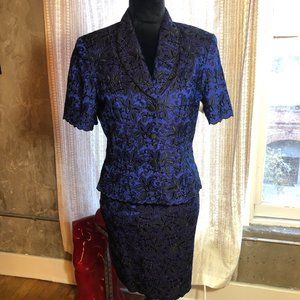 Vintage Monsoon Twilight Two-Piece Suit